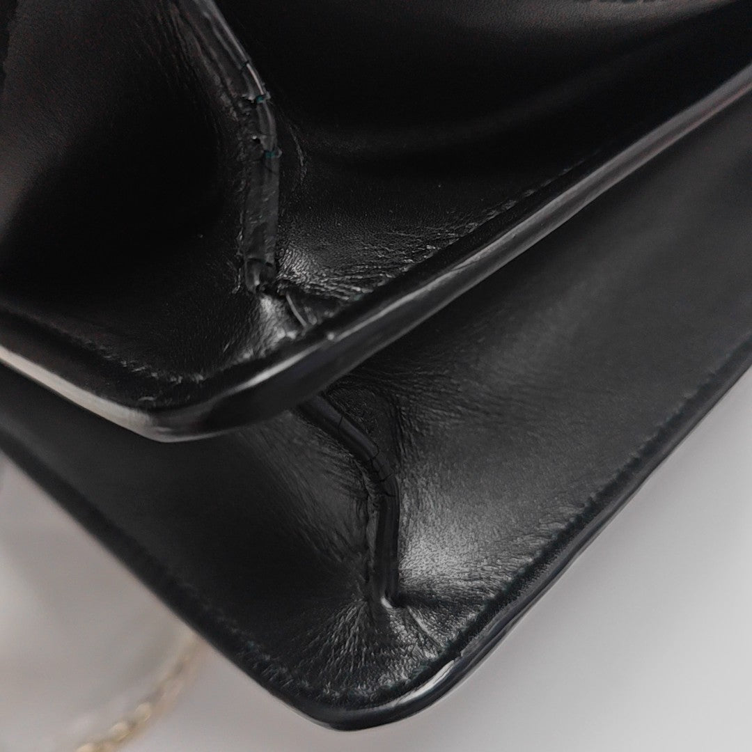 SERPENTI FOREVER Medium Calfskin Black