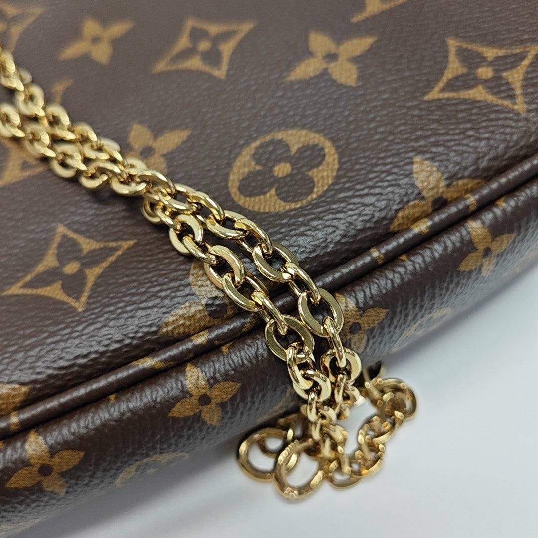 MULTI Monogram Coated Canvas Brown