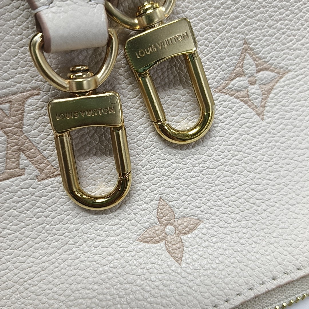BOULOGNE Monogram Calfskin Beige