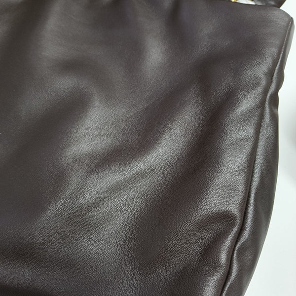 JAMIE 4.3 Quilted Lambskin Brown