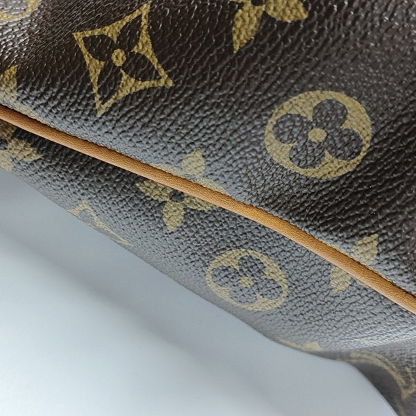 PALERMO PM Monogram Coated Canvas Brown