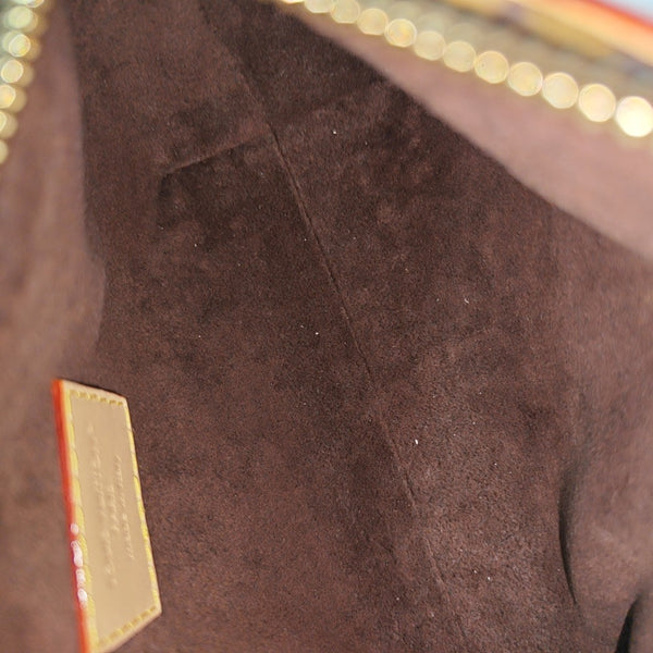 HILLS Monogram Coated Canvas Brown