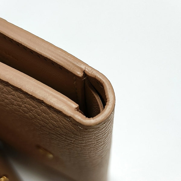CAPUCINES Calfskin Pink Wallet