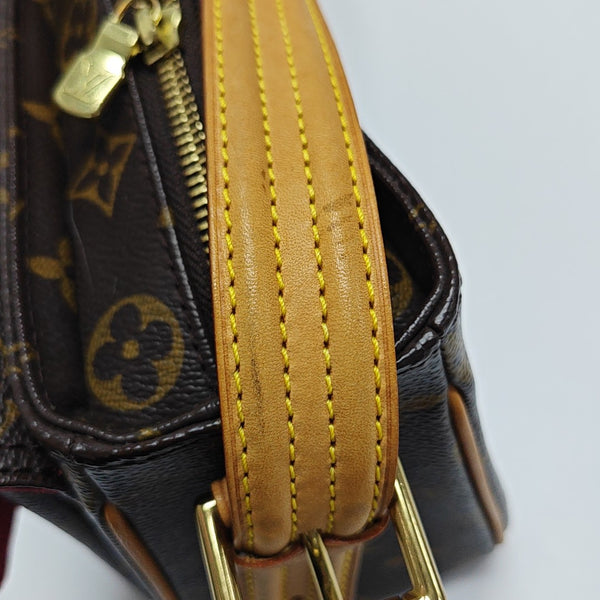 VIVA CITE Monogram Coated Canvas Brown
