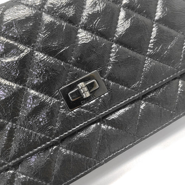 2.55 WOC Quilted Calfskin Black