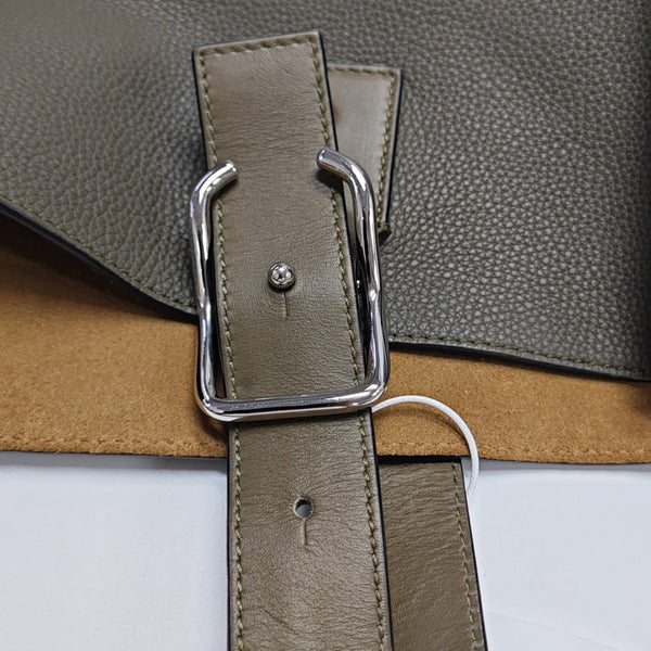 Buckle Calfskin Green