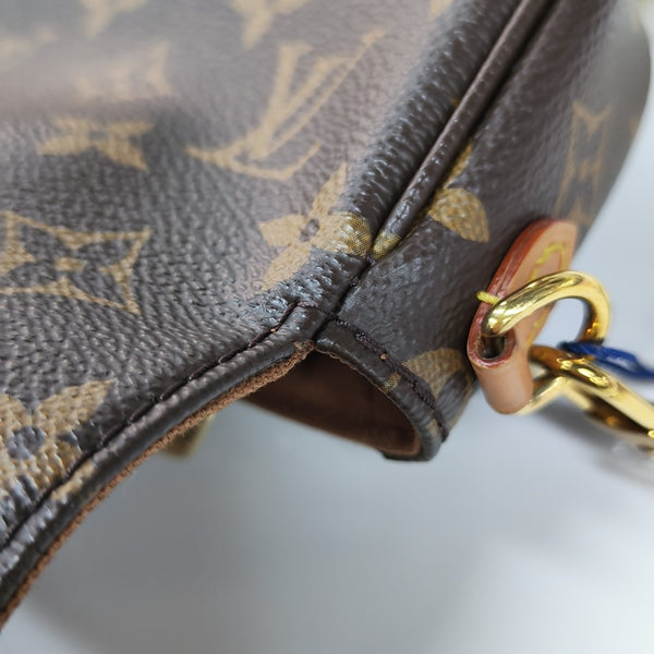 IVY Monogram Coated Canvas Brown