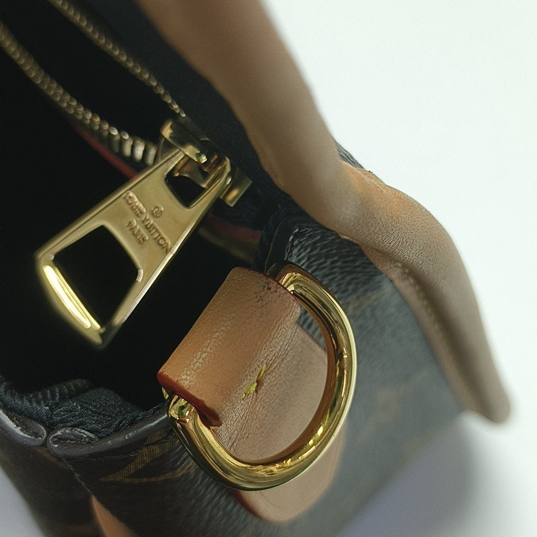 DIANE Monogram Coated Canvas Brown