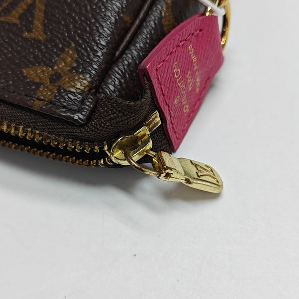 ACCESSOIRES Mini Monogram Coated Canvas Brown