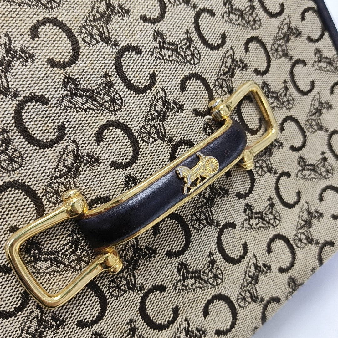 Canvas Shoulder Bag Beige