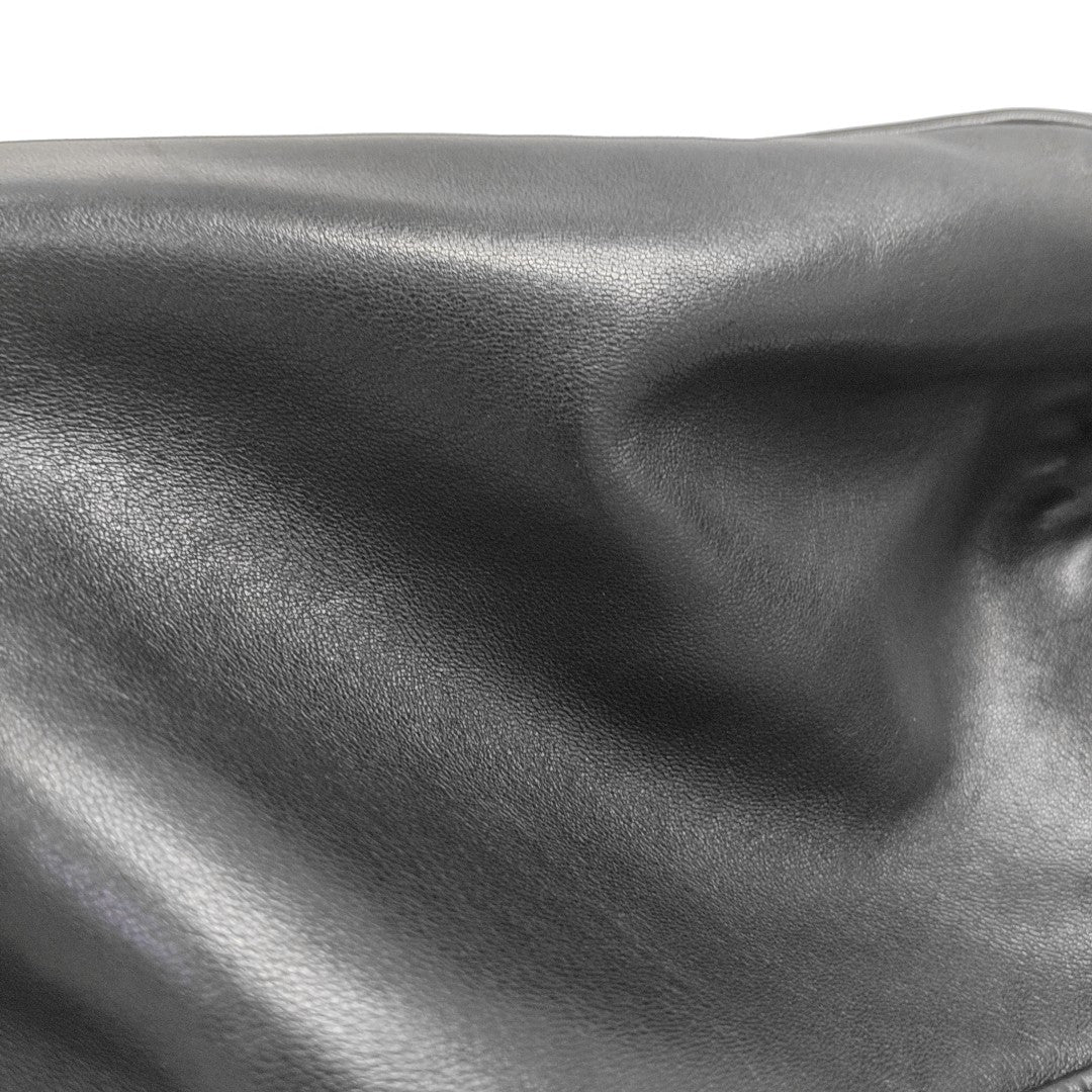 LUXURY LINE Large Lambskin Black