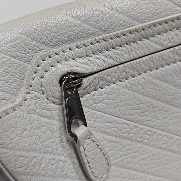 Souvenirs Quilted Calfskin White