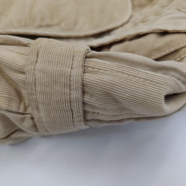 Fabric Shoulder Bag Beige