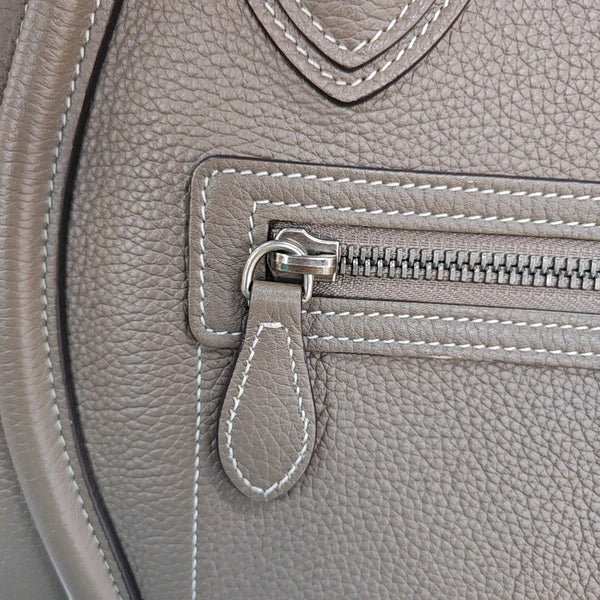 LUGGAGE Quilted Calfskin Gray