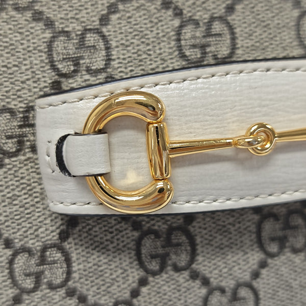 Horsebit 1955 Mini Coated Canvas Beige
