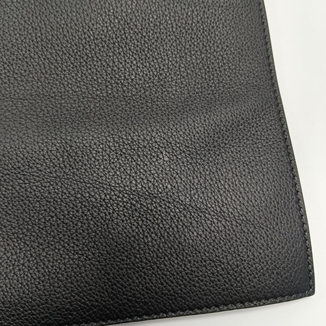 Calfskin Clutch Black
