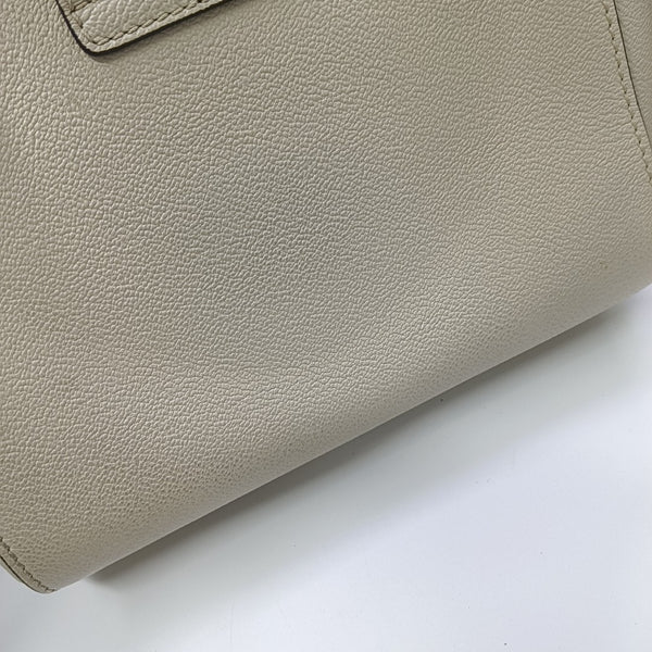 Buckle Calfskin Beige
