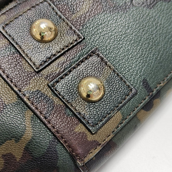 Calfskin Shoulder Bag Multicolor