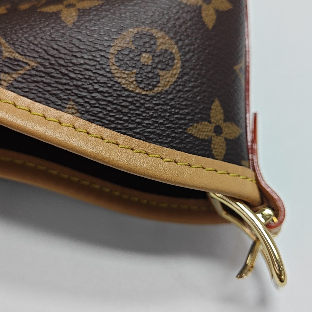 CARRYALL PM Monogram Coated Canvas Brown