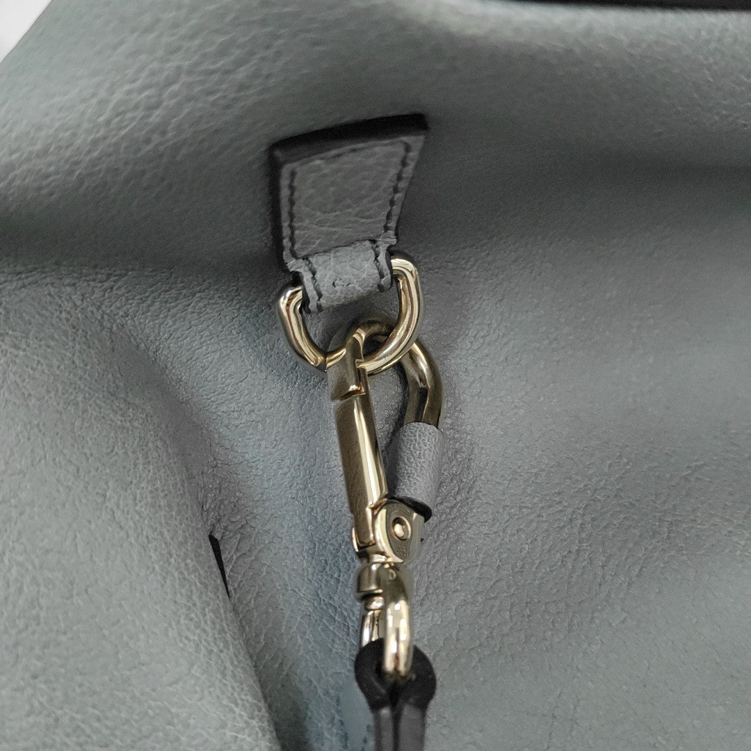 Faye Mini Calfskin Blue