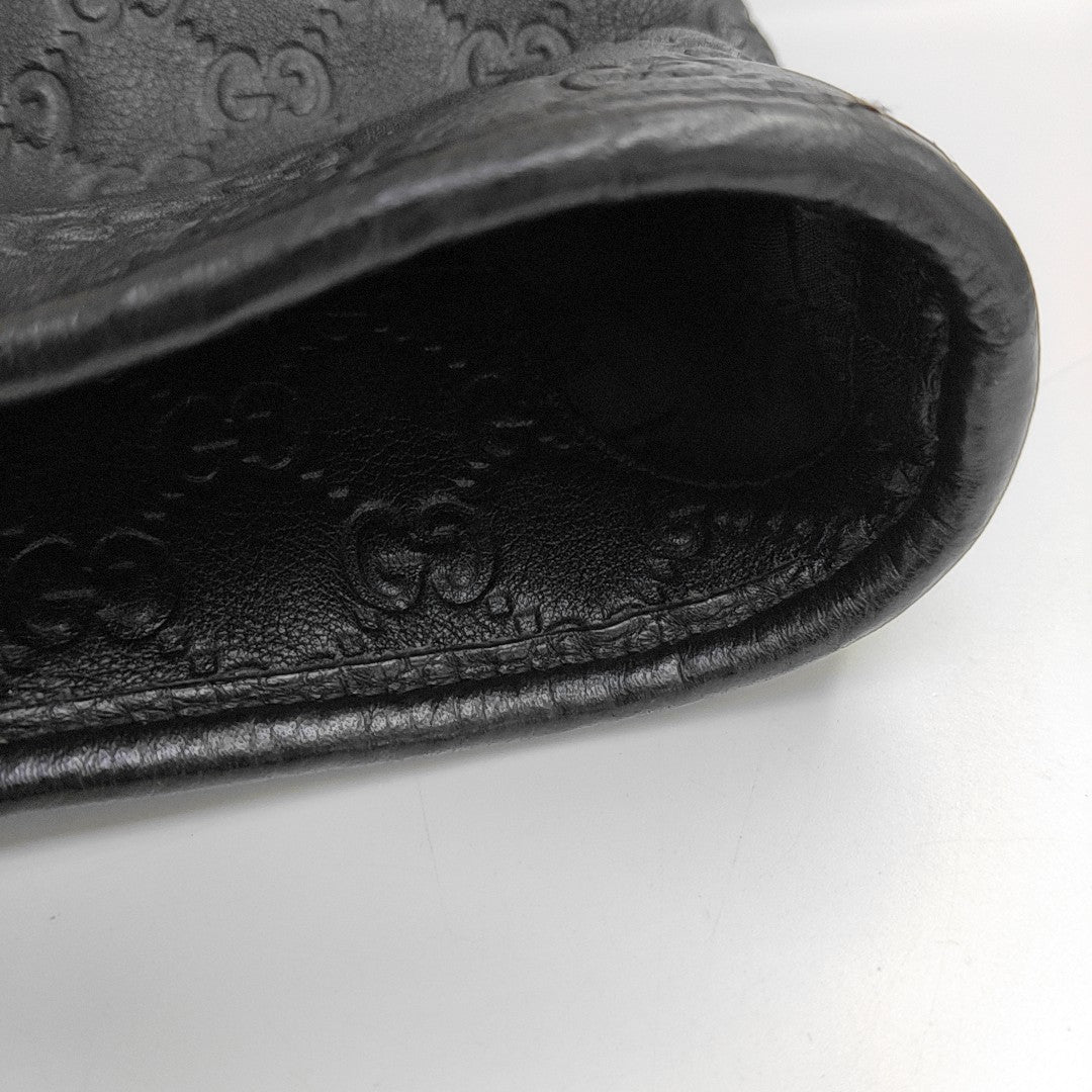 GG Imprime Monogram Calfskin Black