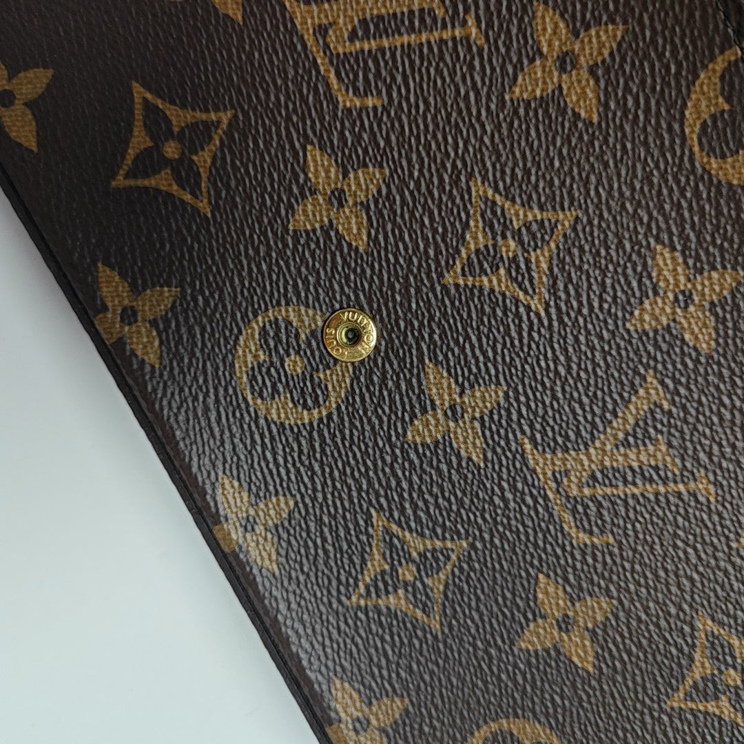 FÉLICIE Monogram Coated Canvas Brown