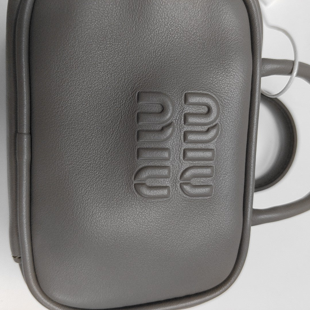 Beau Mini Calfskin Gray