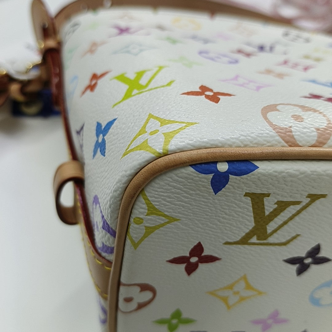 LV × TM ALL IN BB Monogram Coated Canvas White