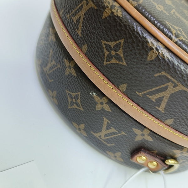 BOITE CHAPEAU PM Monogram Coated Canvas Brown