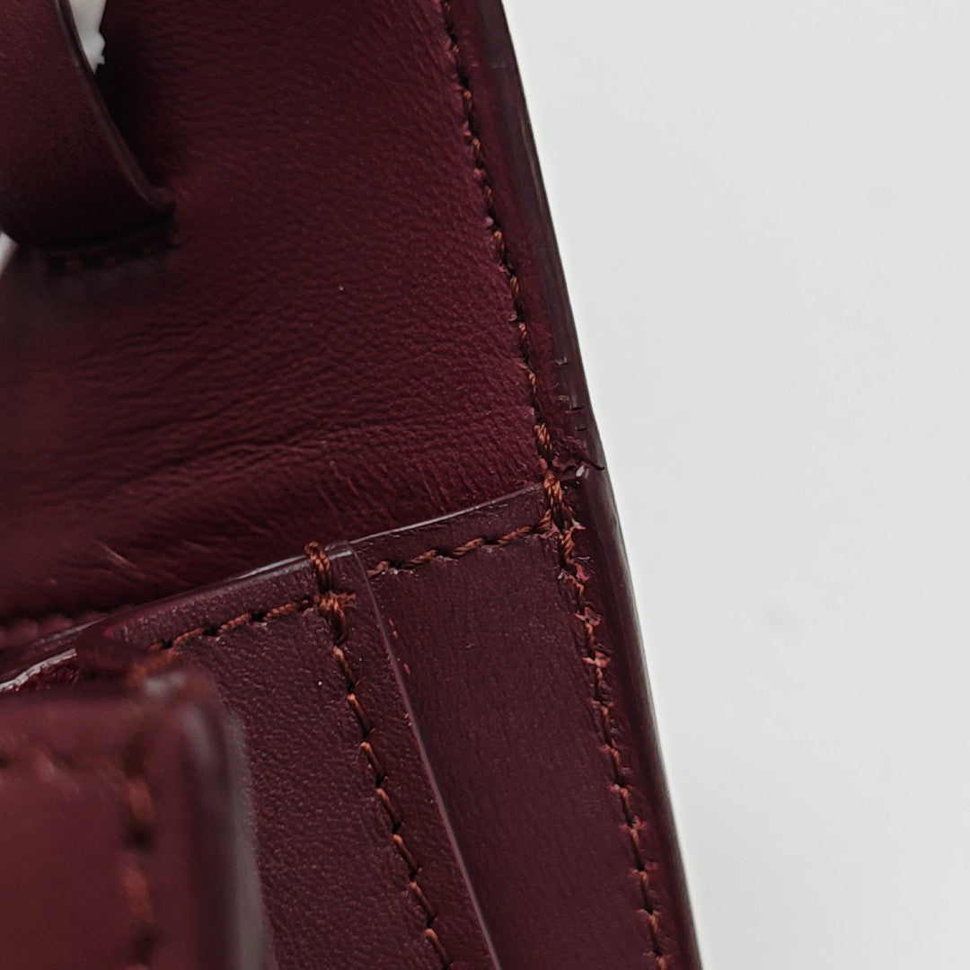 CLASSIC BOX Mini Calfskin Red