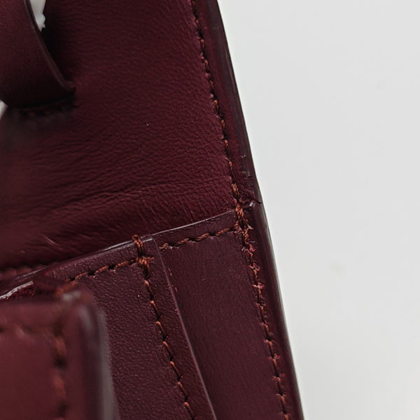 CLASSIC BOX Mini Calfskin Red