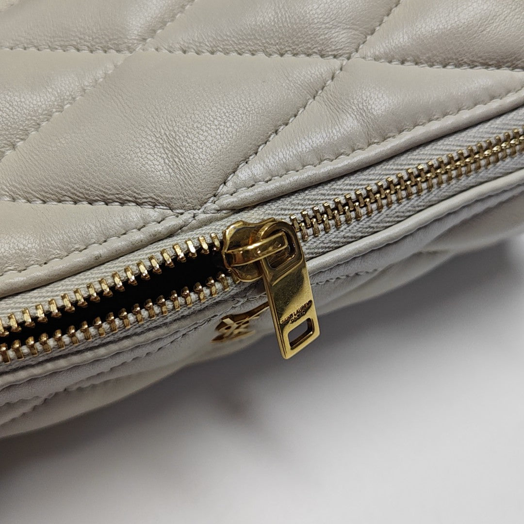 SADE Quilted Lambskin White