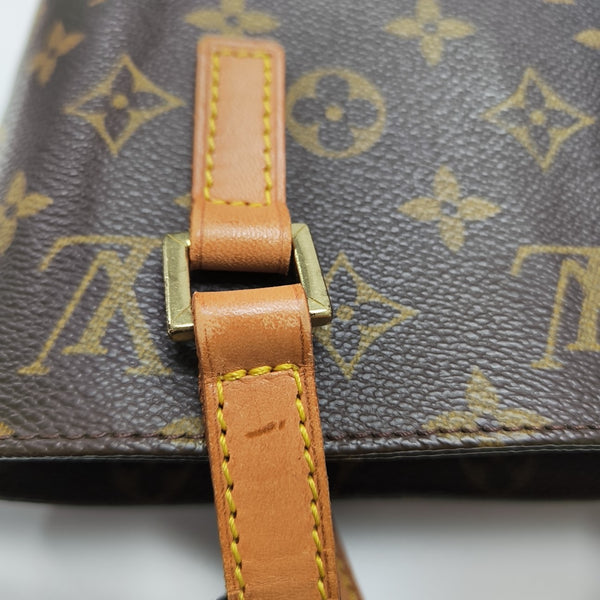 VINTAGE VAVIN PM Monogram Coated Canvas Brown