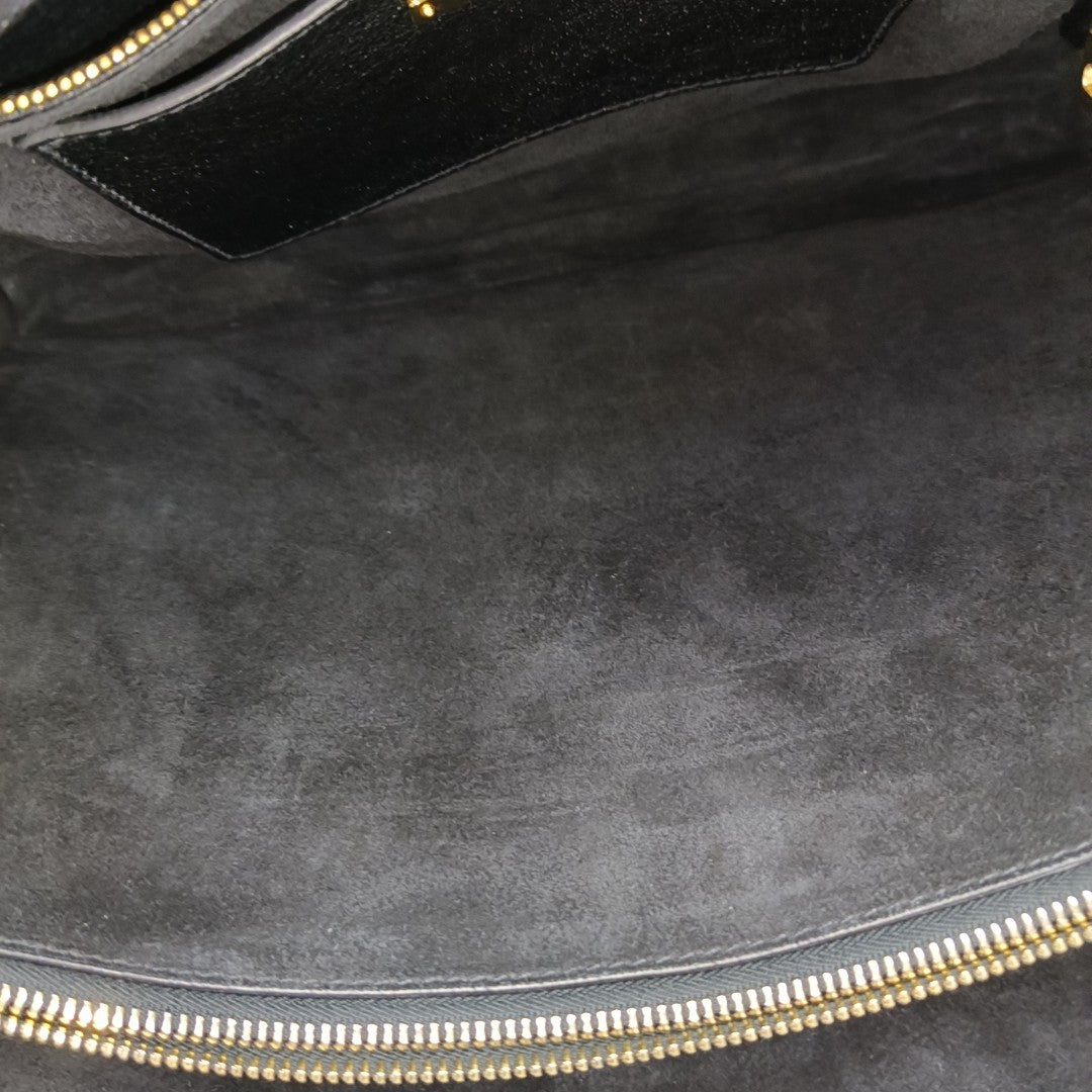 Calfskin Tote Bag Black