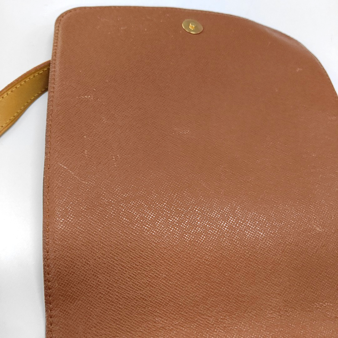 MUSETTE TANGO Monogram Coated Canvas Brown