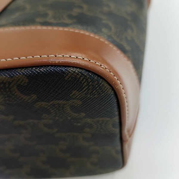 TRIOMPHE CANVAS Small Coated Canvas Brown