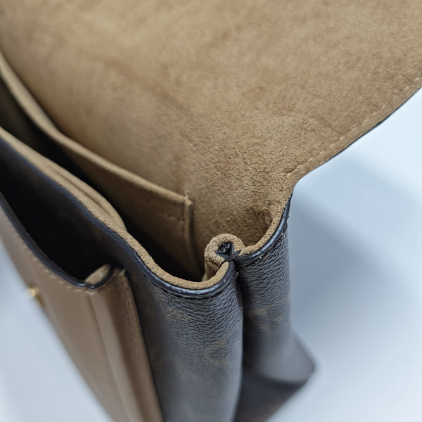 MARIGNAN Monogram Coated Canvas Brown