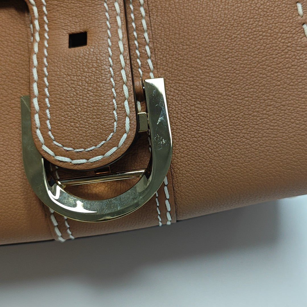 Brillant Mini Calfskin Brown
