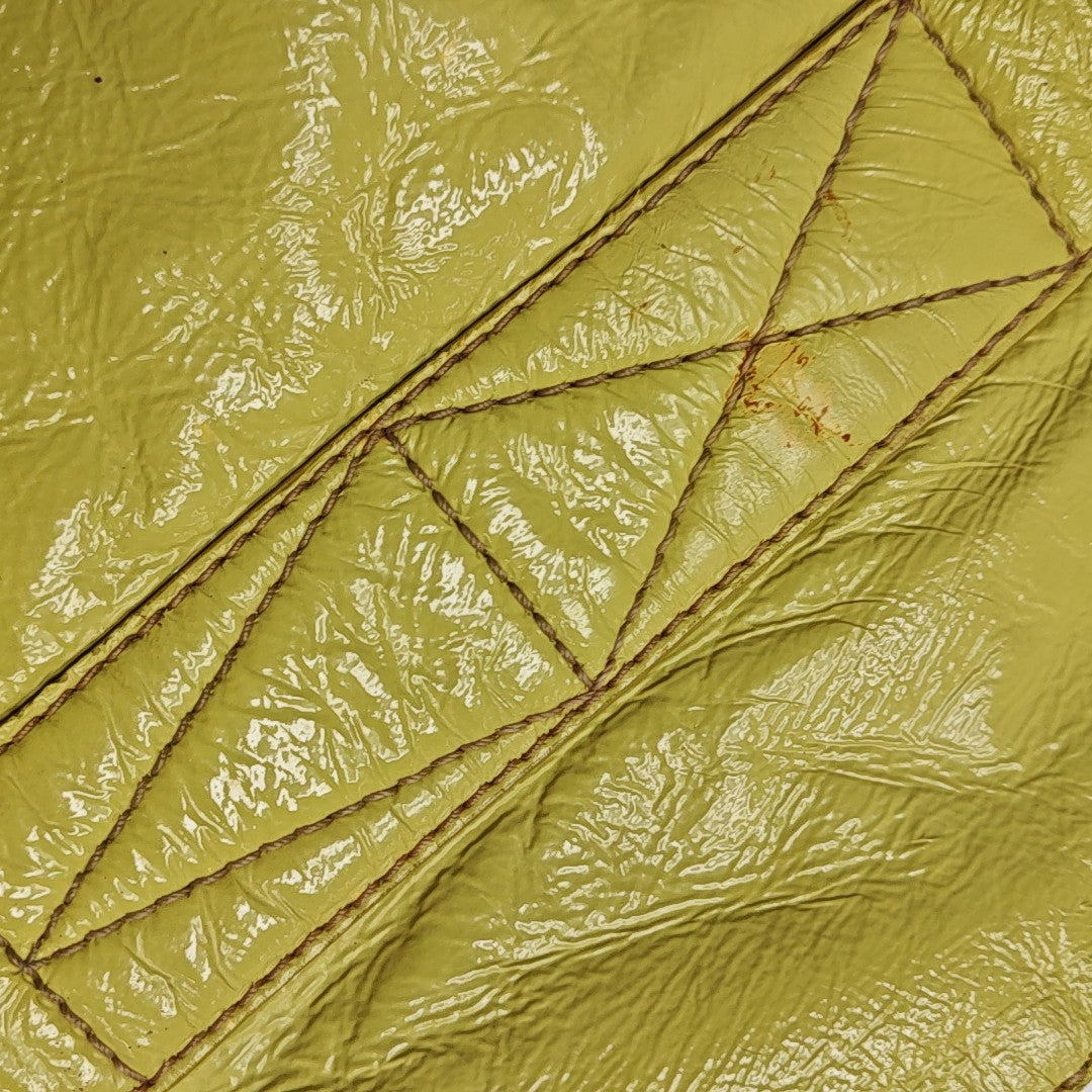 Calfskin Tote Bag Large Yellow