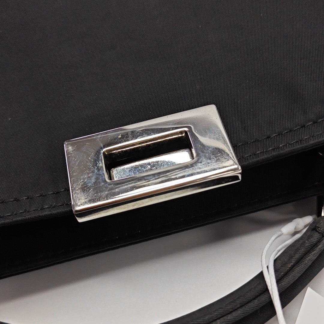 Authenticated pre-owned  Peekaboo Small Nylon Black - Shoulder Bag at Looply
