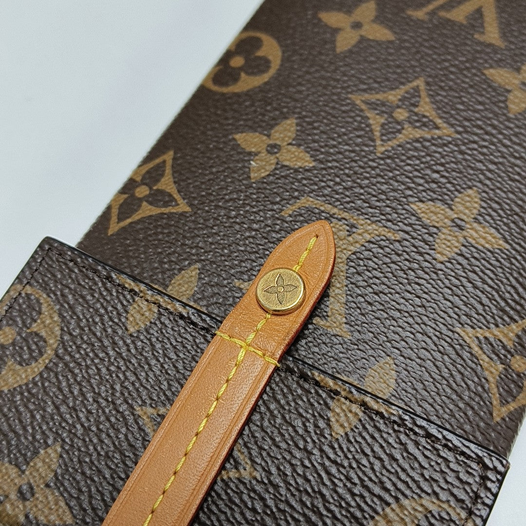 Monogram Coated Canvas Brown