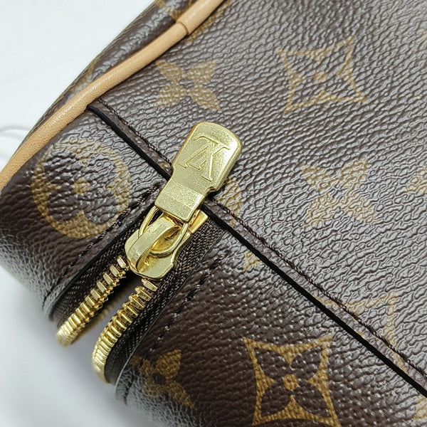 NICE Super Mini Monogram Coated Canvas Brown