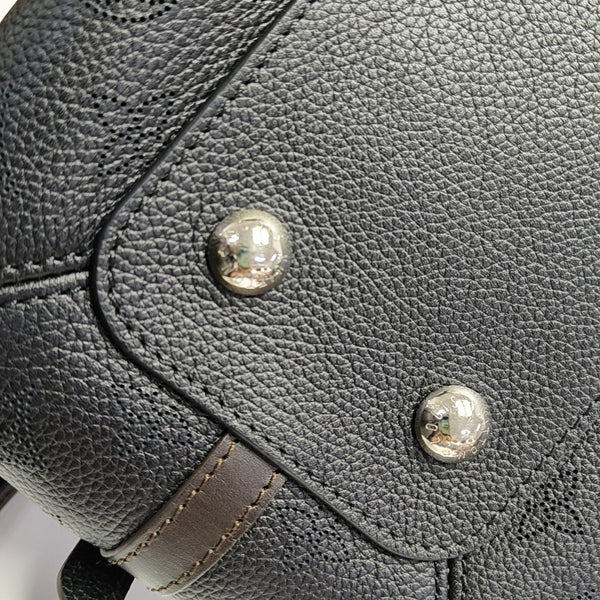 ASTERIA Monogram Calfskin Black