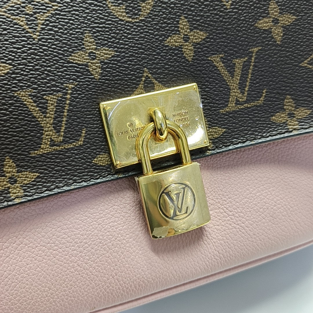 MARIGNAN Monogram Coated Canvas Brown