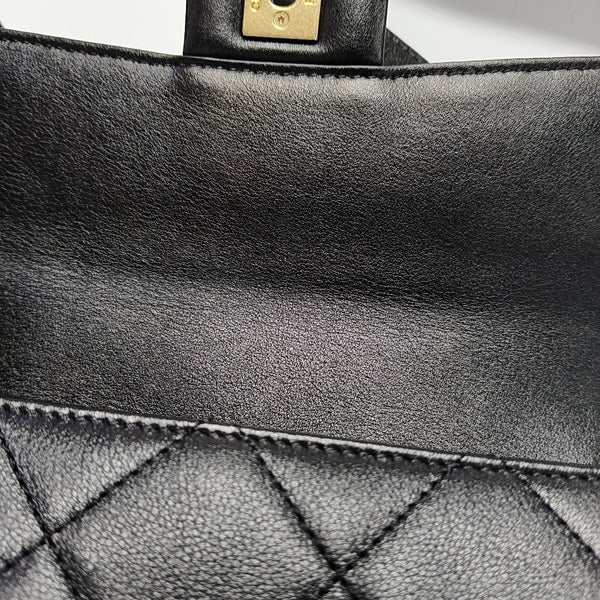 Calfskin Crossbody Bag Black
