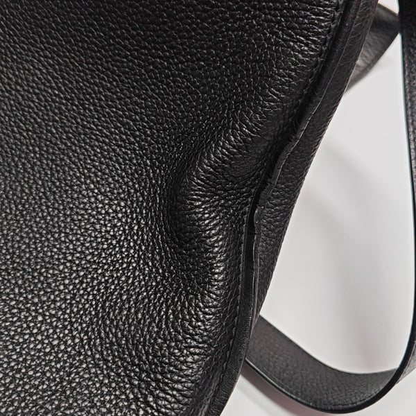 Calfskin Crossbody Bag Black