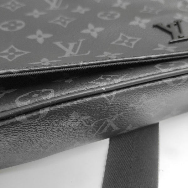 DISTRICT PM Monogram Coated Canvas Gray
