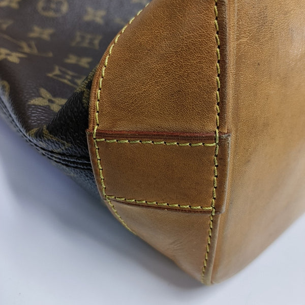 LOCKIT Monogram Coated Canvas Brown