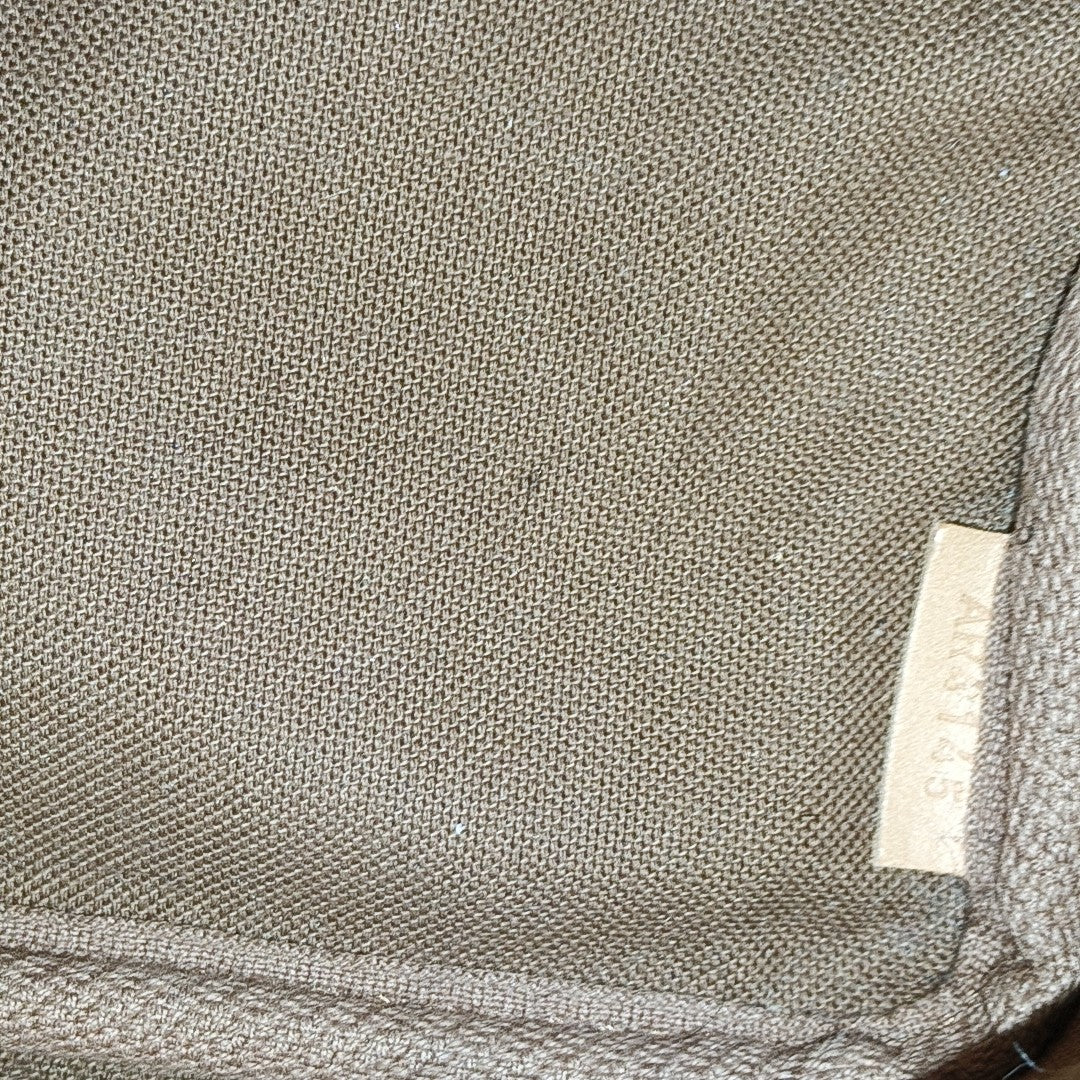 NÉONOÉ Nano Monogram Coated Canvas Brown