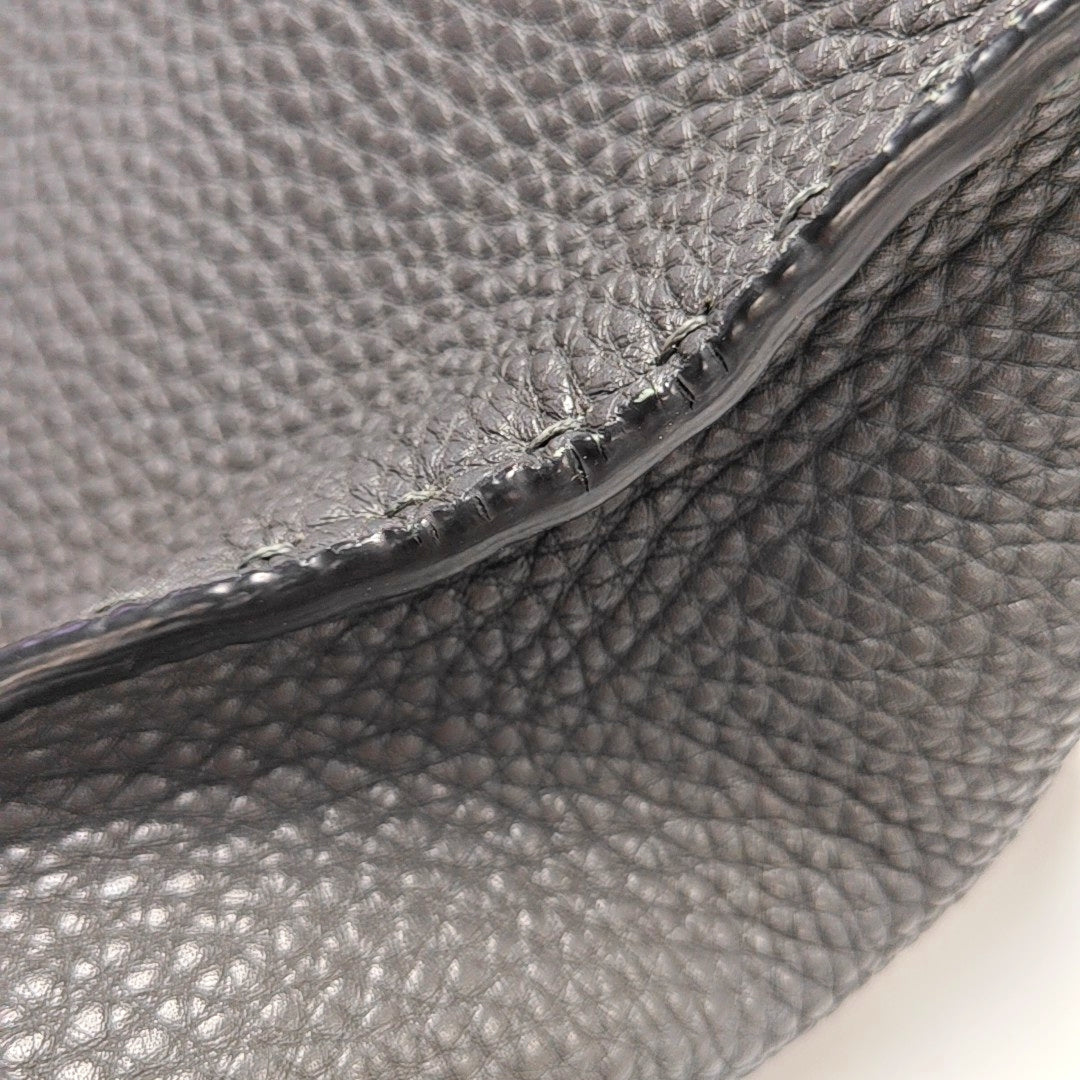 Authenticated pre-owned  Peekaboo Medium Calfskin Gray - Tote Bag at Looply